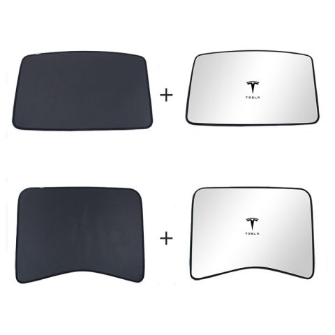 Car Sunroof-Shade-Foldable-Sunshade-For-Tesla