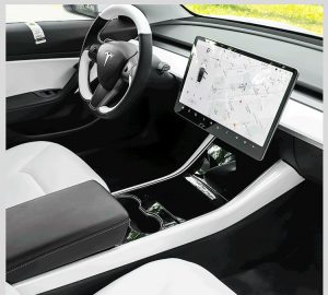 Car-console-broadside-decoration-stripe-cover-for-tesla-model-3