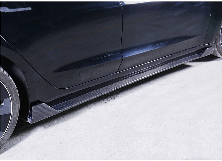 car-side-skirt-for-tesla-model-3