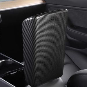 carbon-fiber-car-armrest-box-for-tesla-model-3